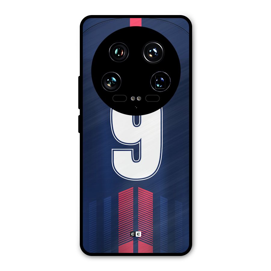 Jersy No 9 Metal Back Case for Xiaomi 14 Ultra