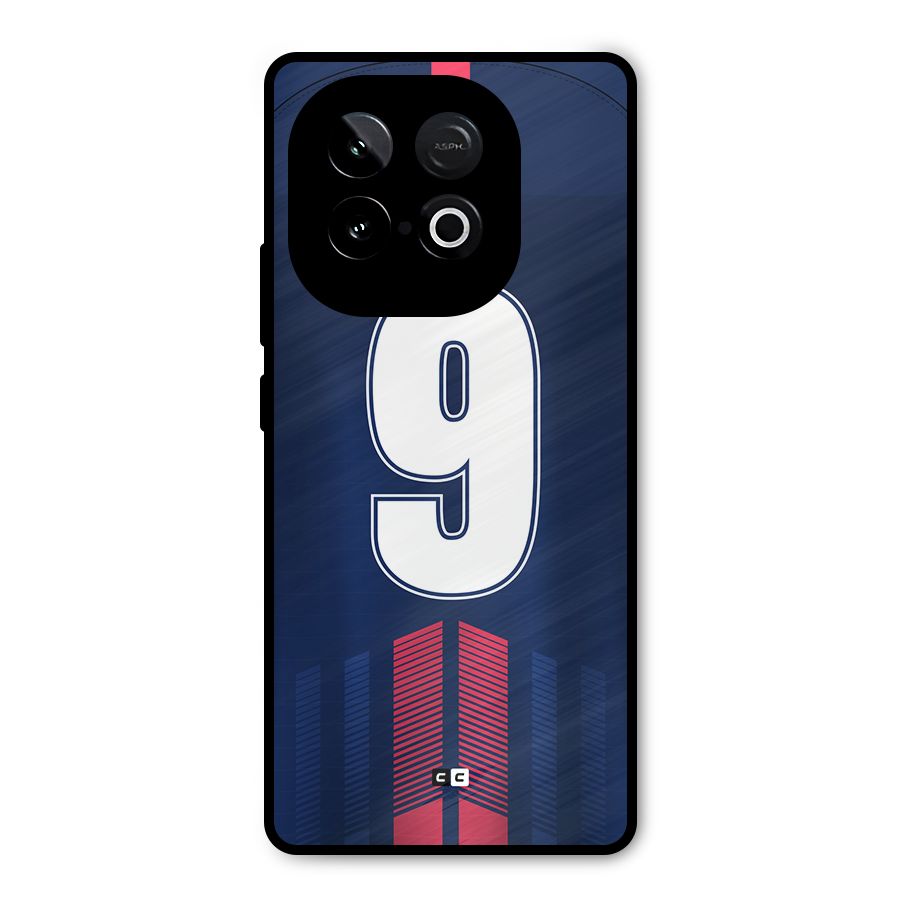 Jersy No 9 Metal Back Case for iQOO Neo 10