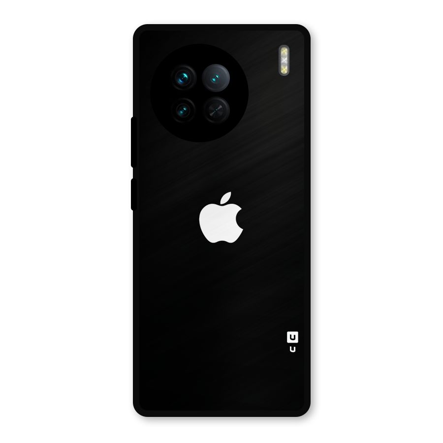 Jet Black Apple Special Metal Back Case for Vivo X90