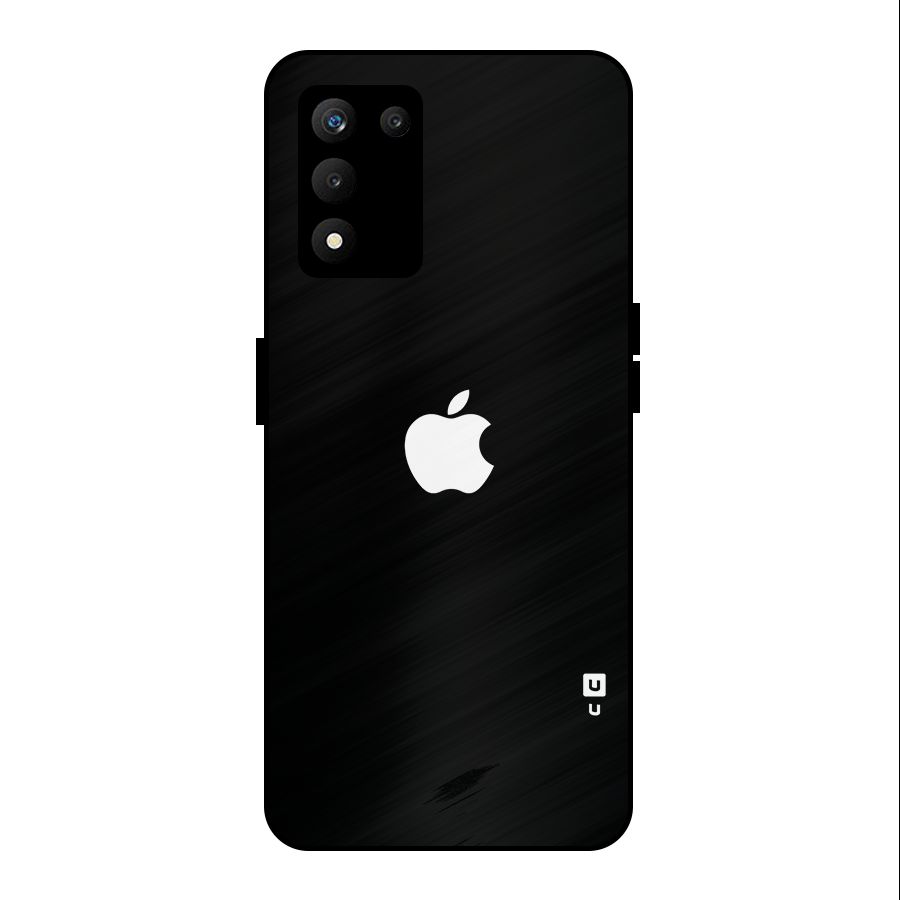 Jet Black Apple Special Metal Back Case for realme 9 5G SE