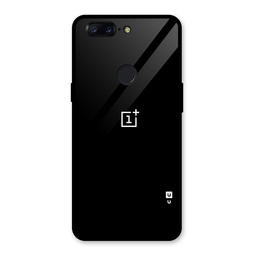Jet Black OnePlus Special Glass Back Case for OnePlus 5T