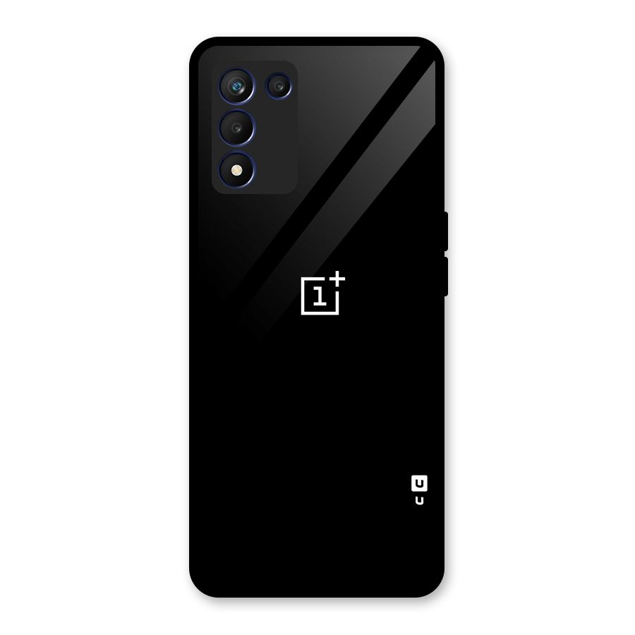 Jet Black OnePlus Special Glass Back Case for Realme 9 5G Speed
