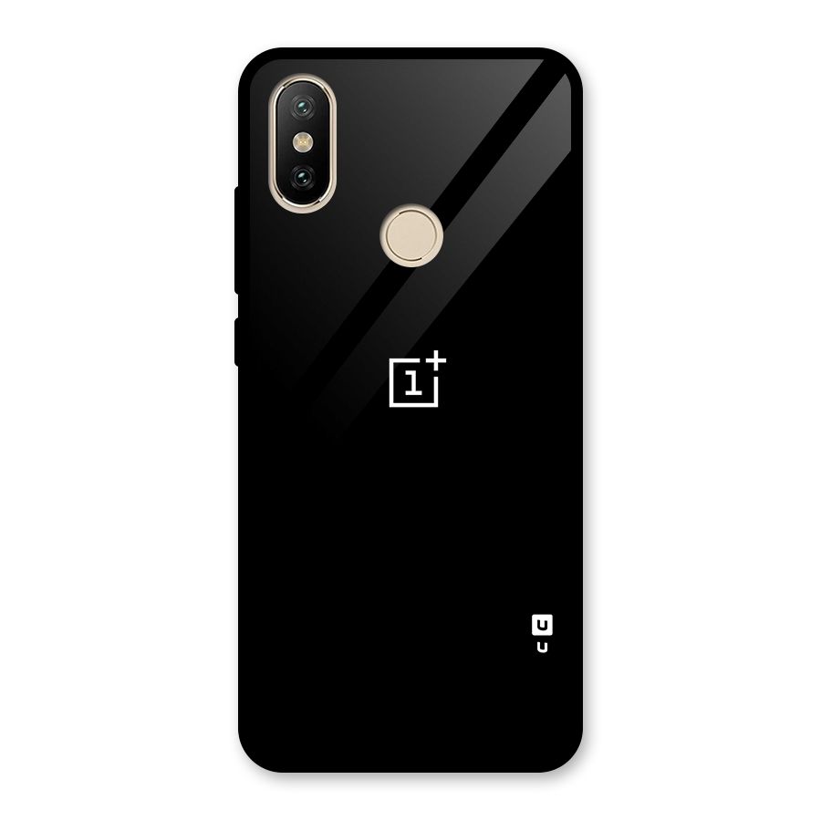 Jet Black OnePlus Special Glass Back Case for Redmi A2