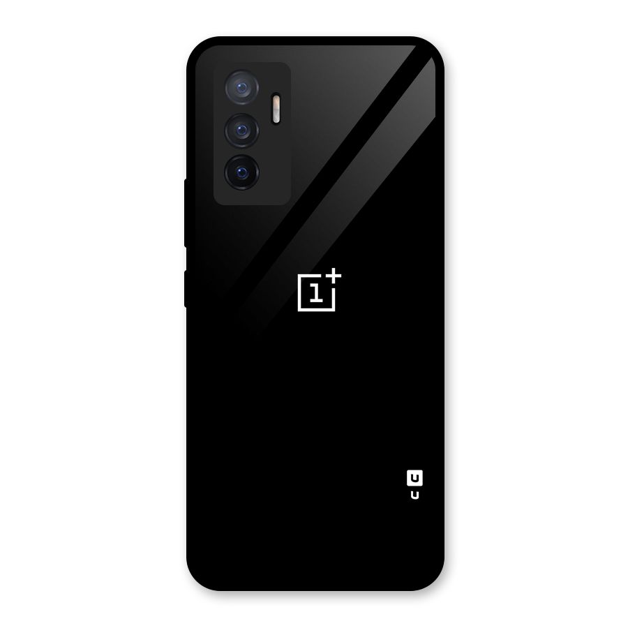 Jet Black OnePlus Special Glass Back Case for Vivo V23e