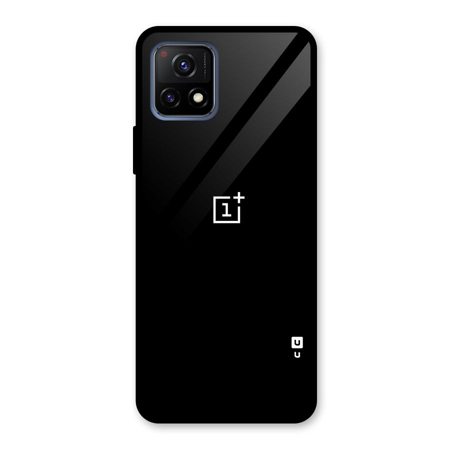 Jet Black OnePlus Special Glass Back Case for Vivo Y72 5G