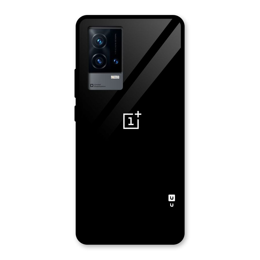 Jet Black OnePlus Special Glass Back Case for iQOO 9 5G