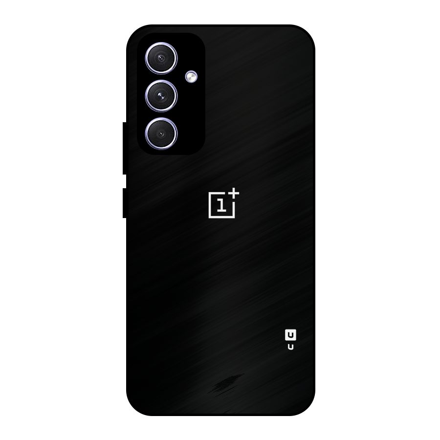 Jet Black OnePlus Special Metal Back Case for Galaxy A54