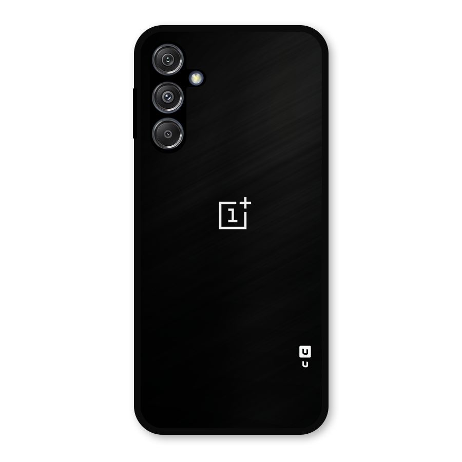 Jet Black OnePlus Special Metal Back Case for Galaxy M34 5G