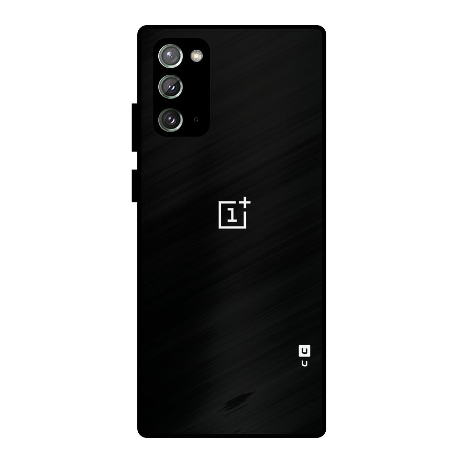 Jet Black OnePlus Special Metal Back Case for Galaxy Note 20