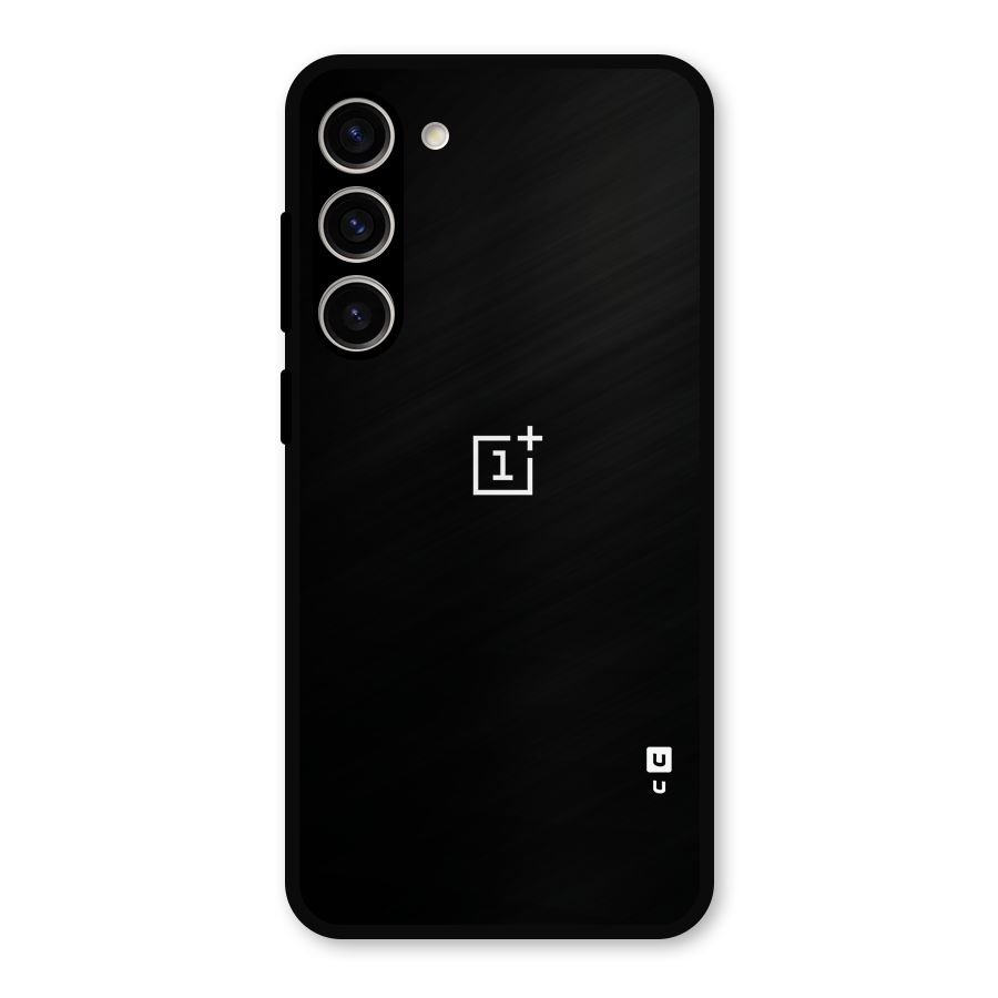 Jet Black OnePlus Special Metal Back Case for Galaxy S23 Plus