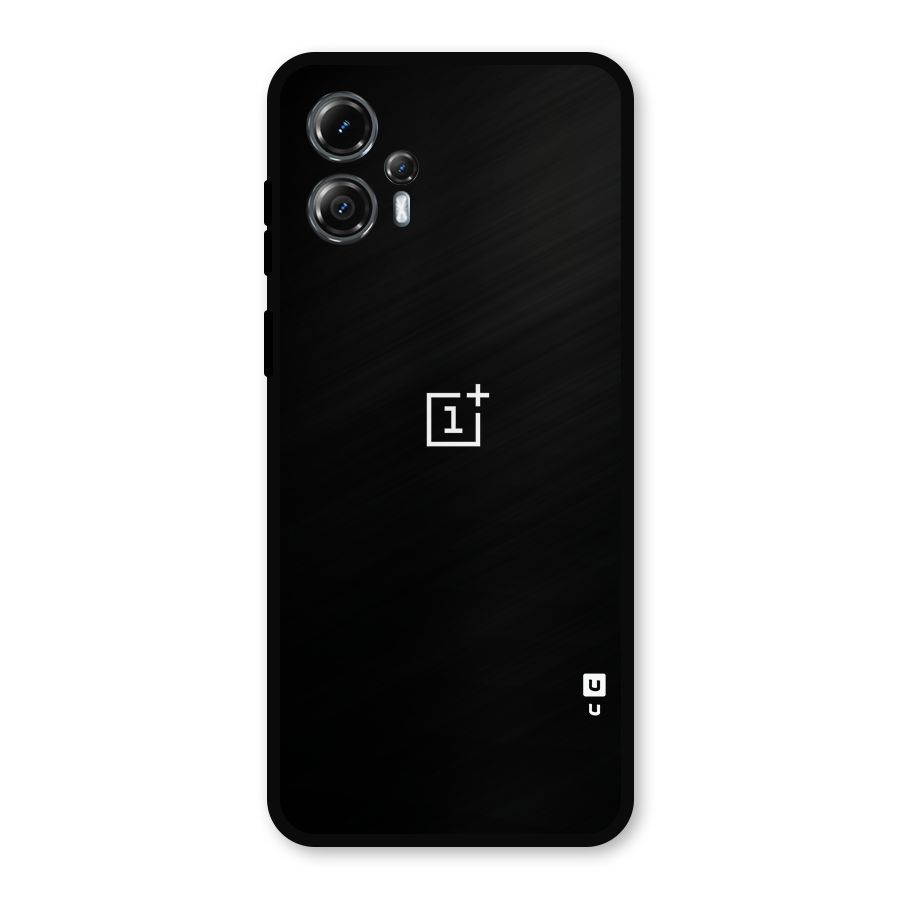 Jet Black OnePlus Special Metal Back Case for Moto G13