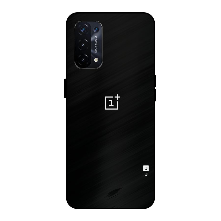Jet Black OnePlus Special Metal Back Case for Oppo A74 5G