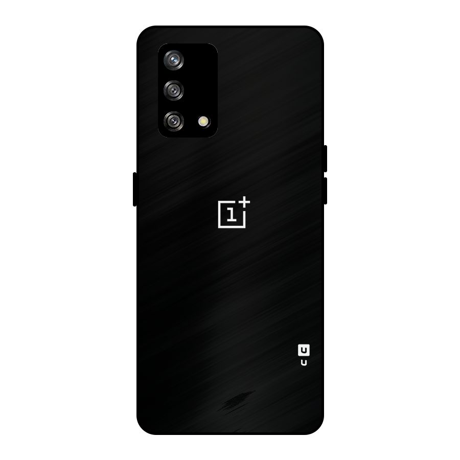 Jet Black OnePlus Special Metal Back Case for Oppo F19