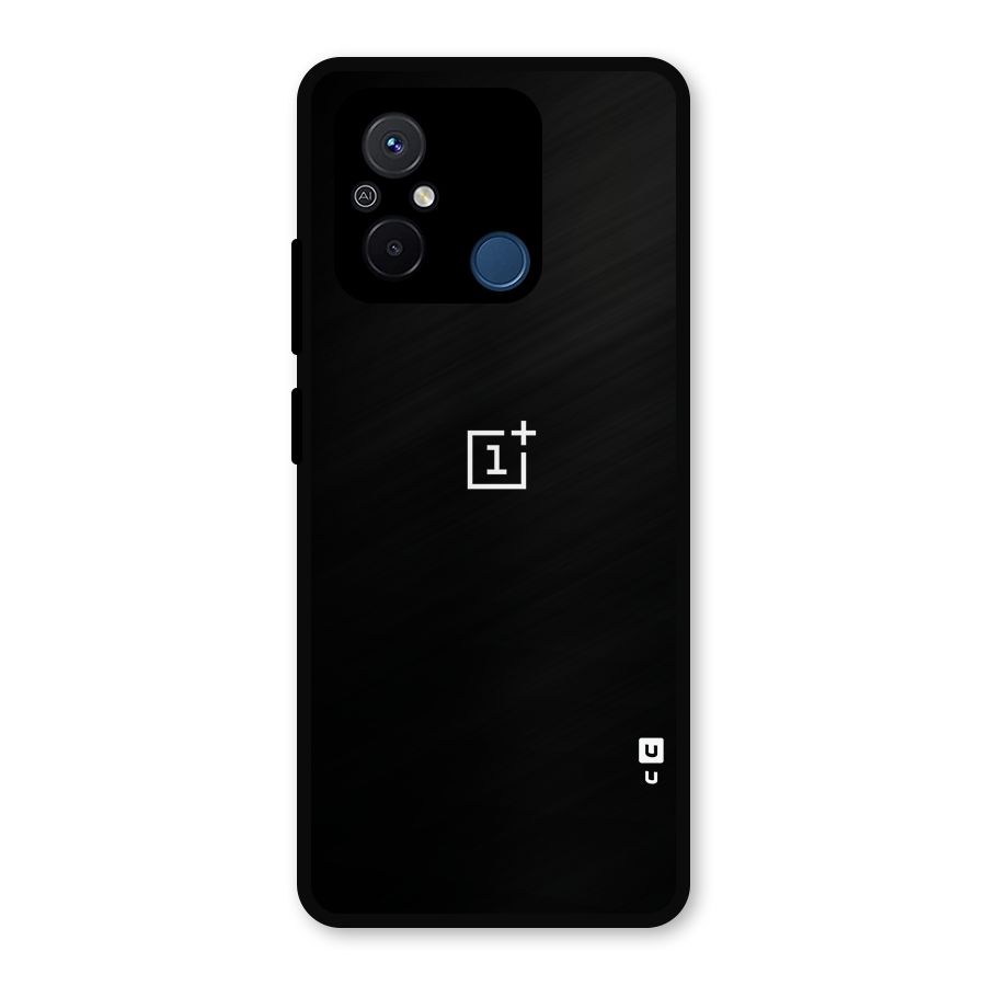 Jet Black OnePlus Special Metal Back Case for Poco C55