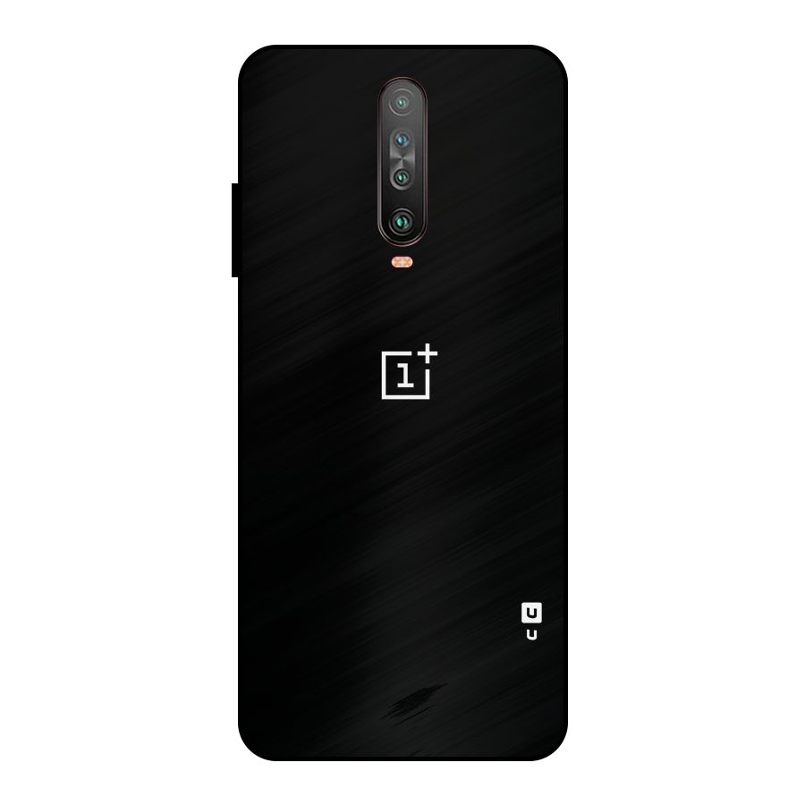 Jet Black OnePlus Special Metal Back Case for Poco X2