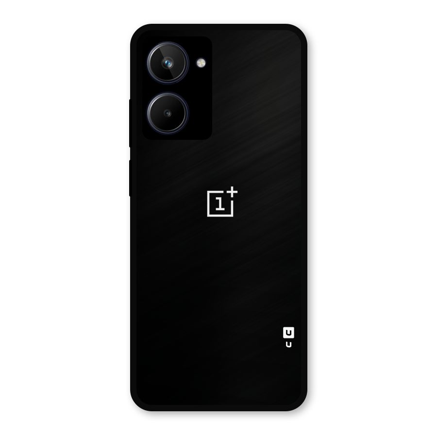 Jet Black OnePlus Special Metal Back Case for Realme 10
