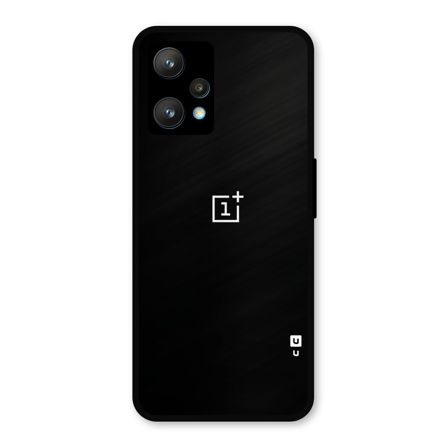 Jet Black OnePlus Special Metal Back Case for Realme 9 Pro Plus 5G
