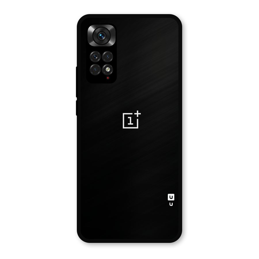 Jet Black OnePlus Special Metal Back Case for Redmi Note 11s