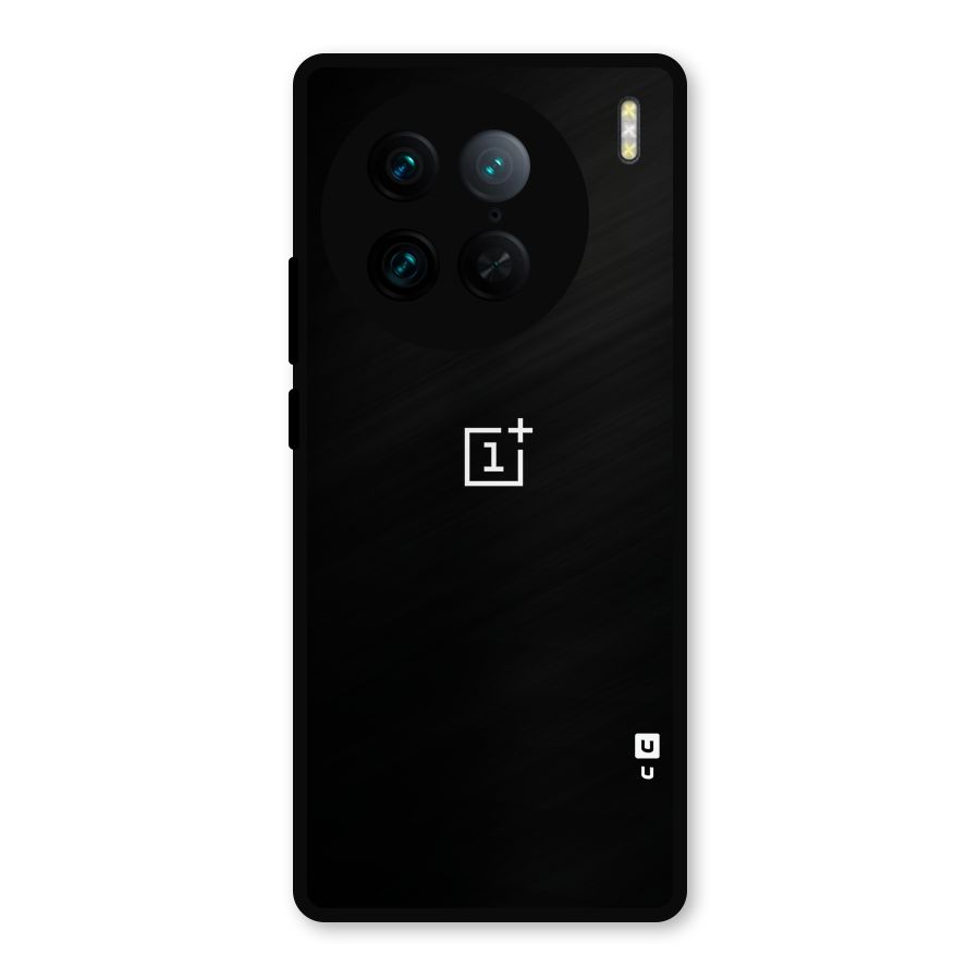 Jet Black OnePlus Special Metal Back Case for Vivo X90 Pro