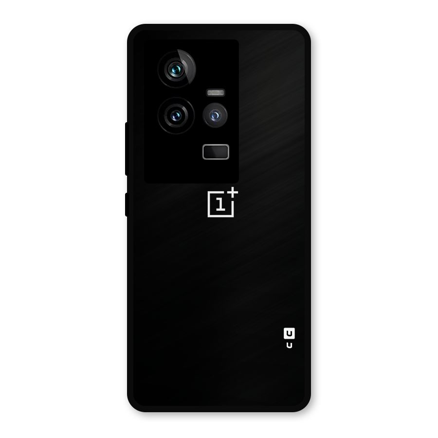 Jet Black OnePlus Special Metal Back Case for iQOO 11 5G