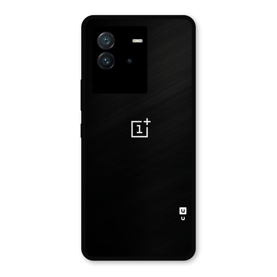 Jet Black OnePlus Special Metal Back Case for iQOO Neo 6 5G