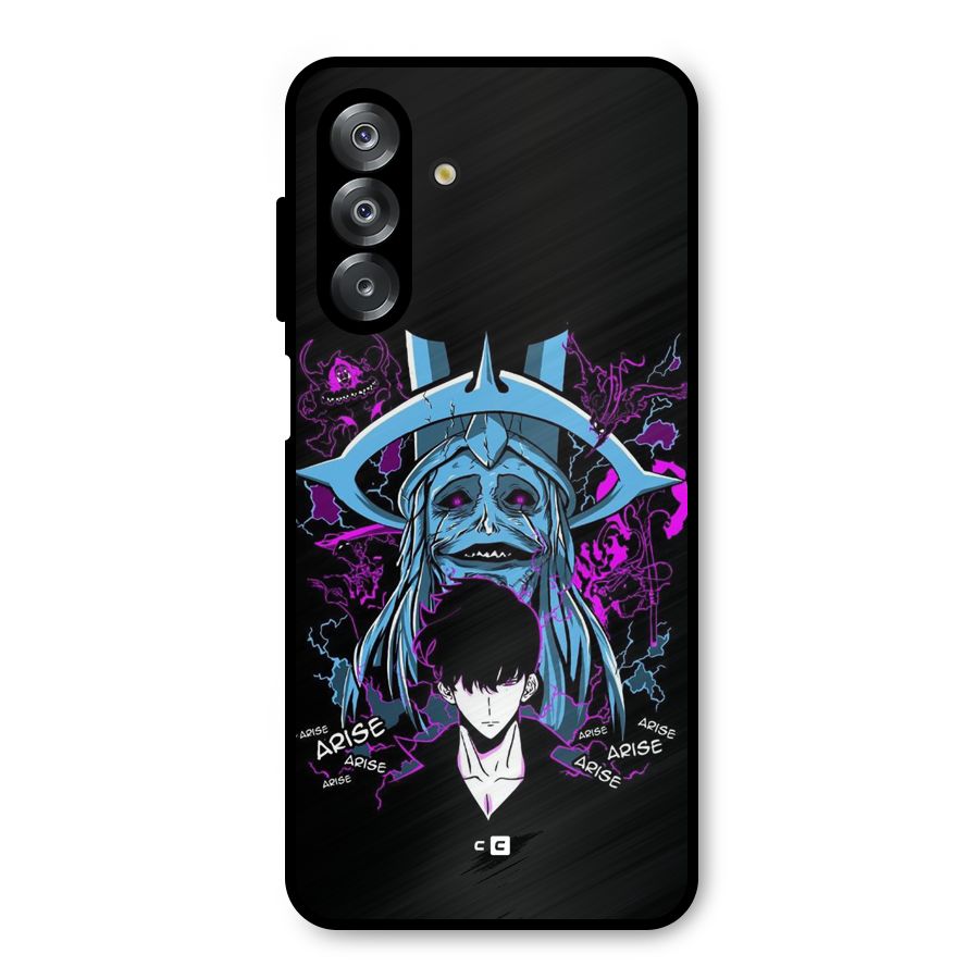 Jinwoo Arise Metal Back Case for Galaxy A26