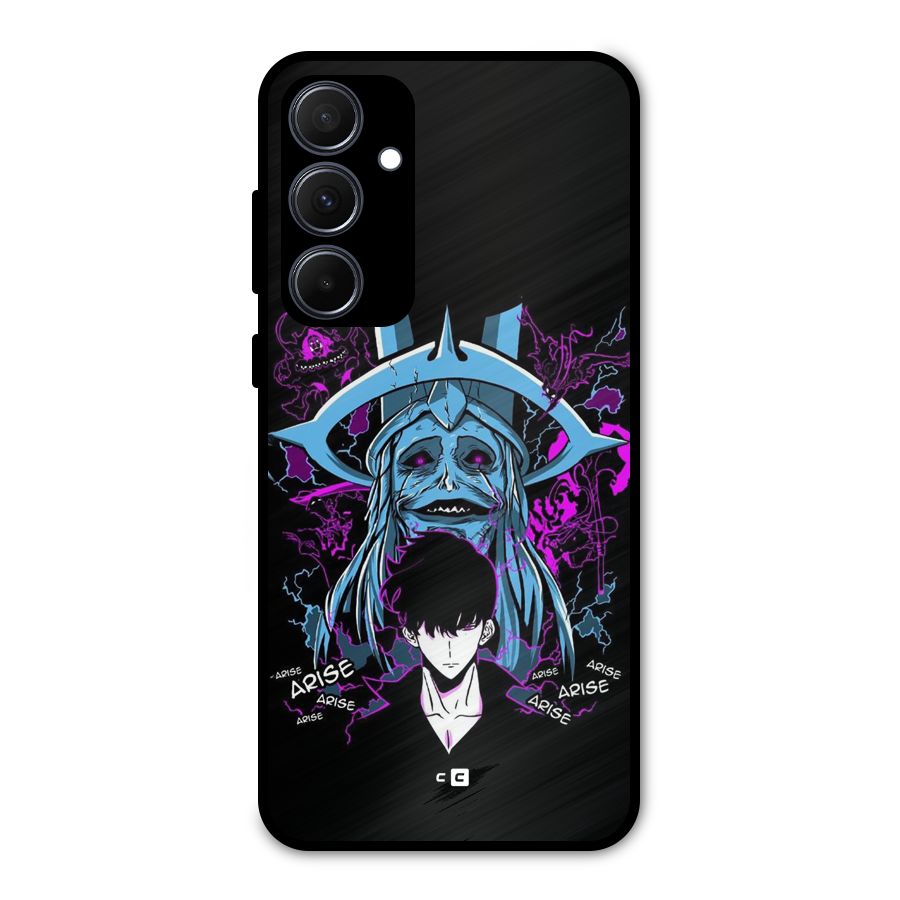 Jinwoo Arise Metal Back Case for Galaxy A35