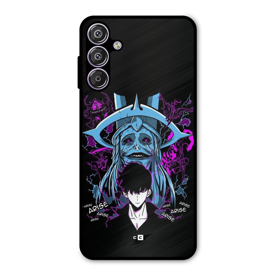 Jinwoo Arise Metal Back Case for Galaxy M15