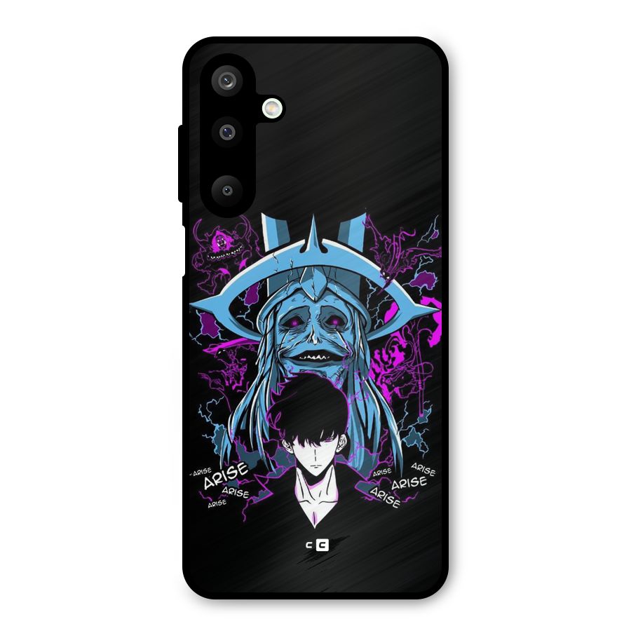 Jinwoo Arise Metal Back Case for Galaxy M16