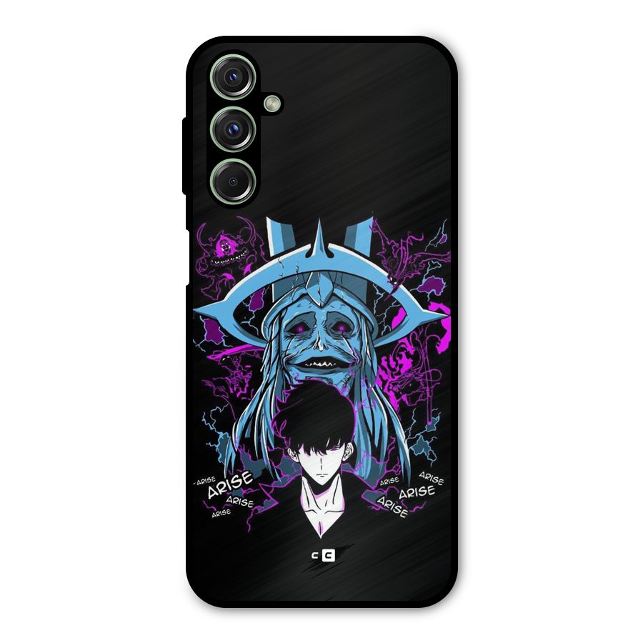 Jinwoo Arise Metal Back Case for Galaxy M34