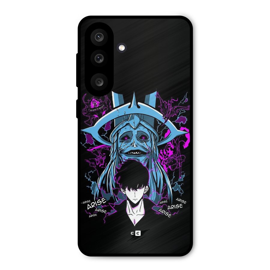 Jinwoo Arise Metal Back Case for Galaxy M56