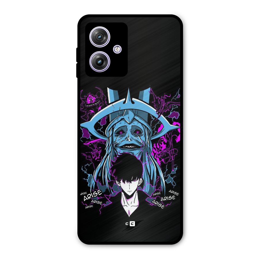 Jinwoo Arise Metal Back Case for Moto G64