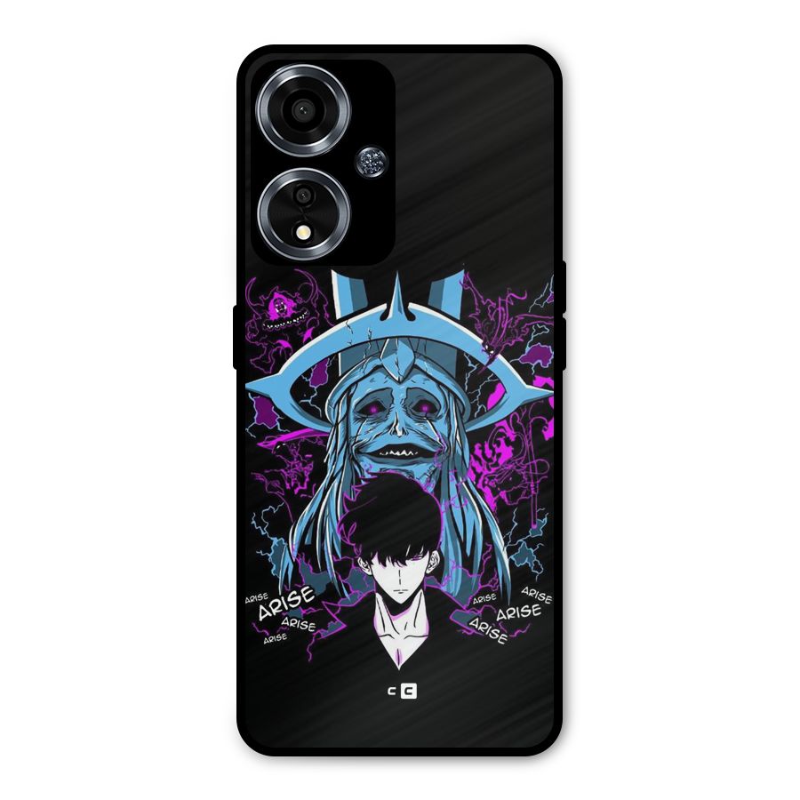 Jinwoo Arise Metal Back Case for Oppo A59