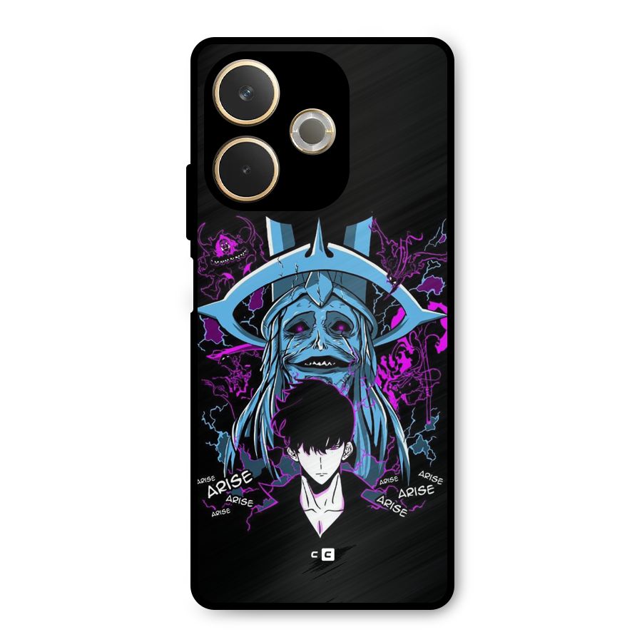 Jinwoo Arise Metal Back Case for Oppo A5 Pro