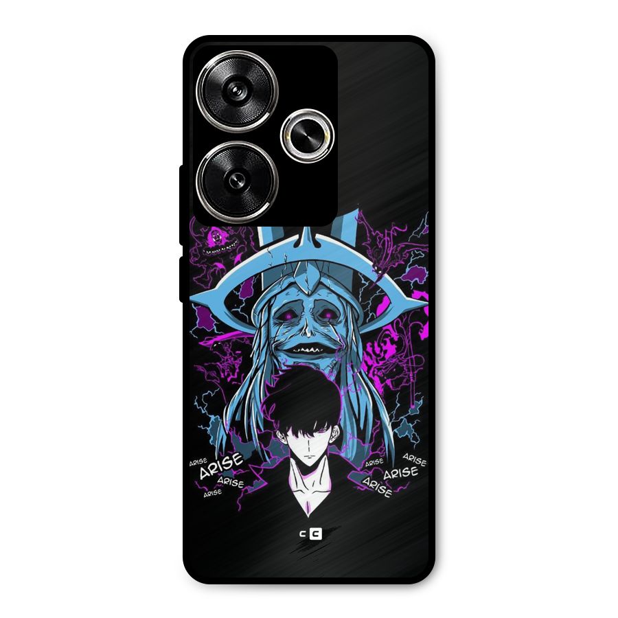 Jinwoo Arise Metal Back Case for Poco F6