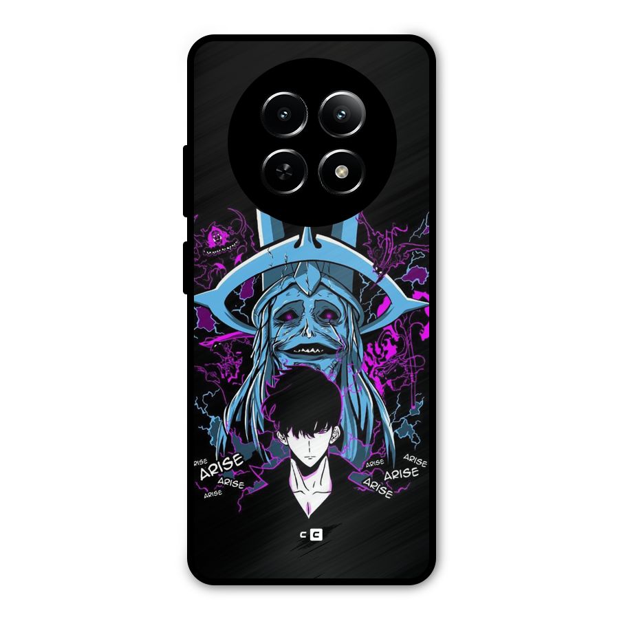 Jinwoo Arise Metal Back Case for Realme 12x 5G