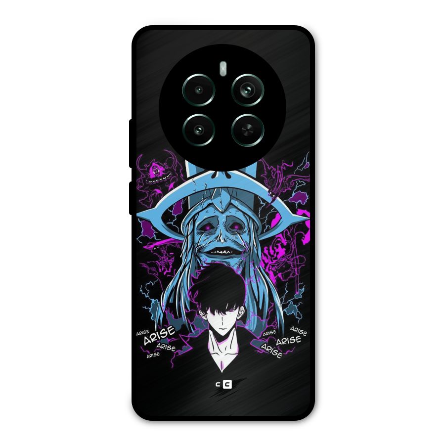 Jinwoo Arise Metal Back Case for Realme Narzo 70 Pro