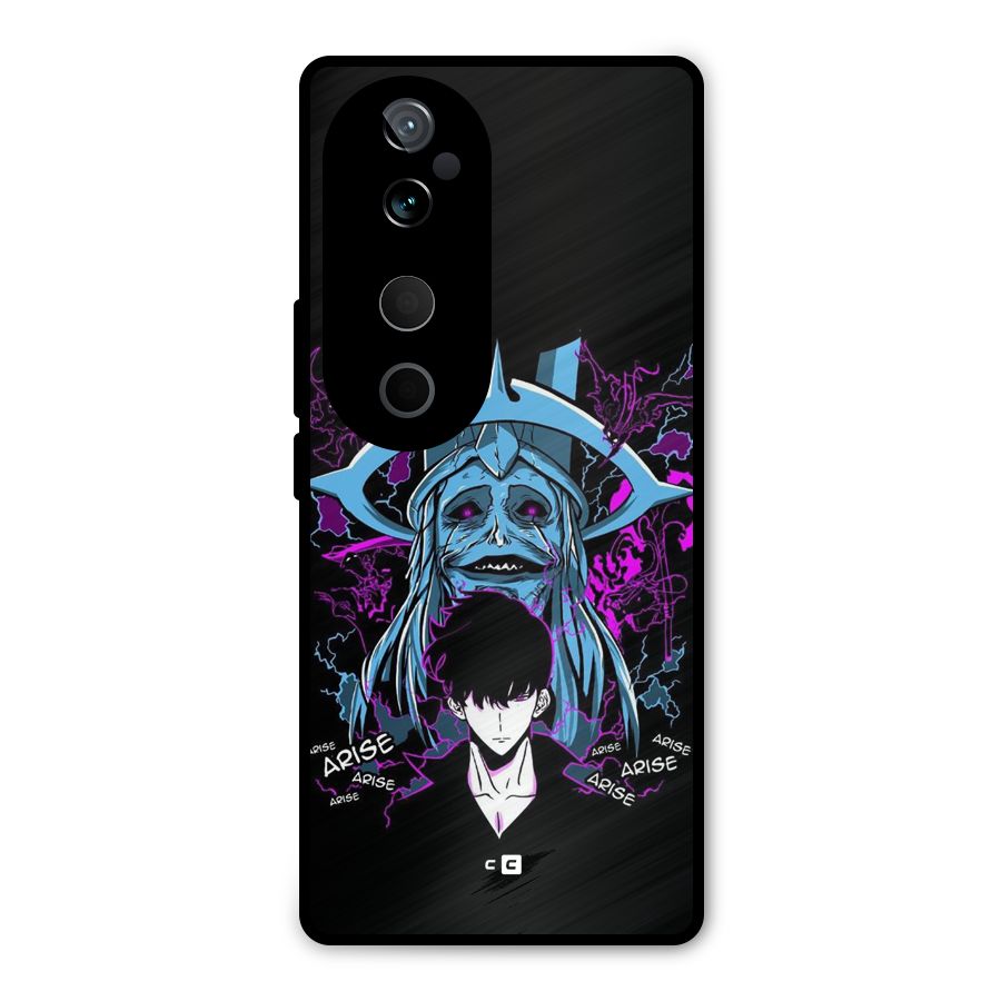Jinwoo Arise Metal Back Case for Vivo T3 Ultra