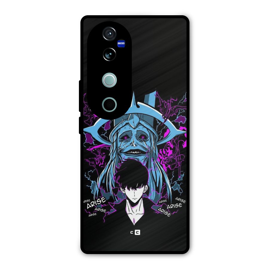 Jinwoo Arise Metal Back Case for Vivo V40