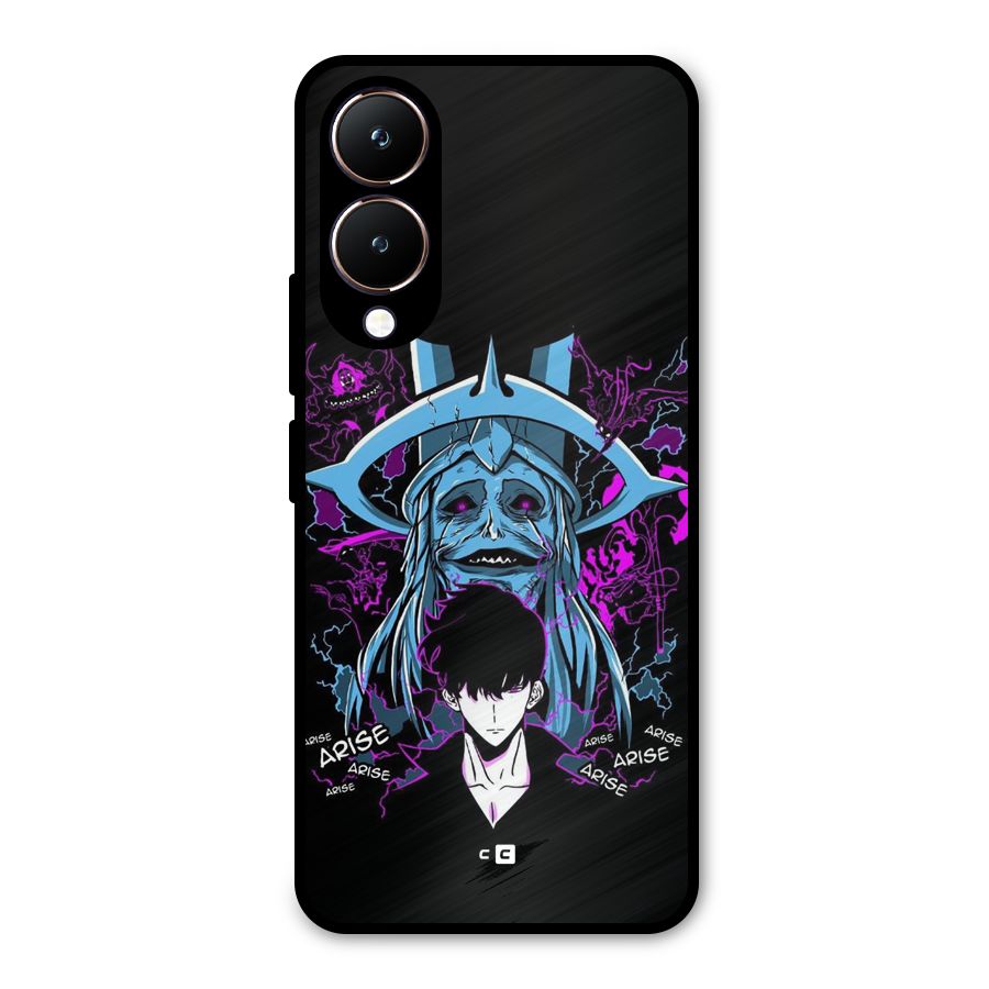 Jinwoo Arise Metal Back Case for Vivo Y28