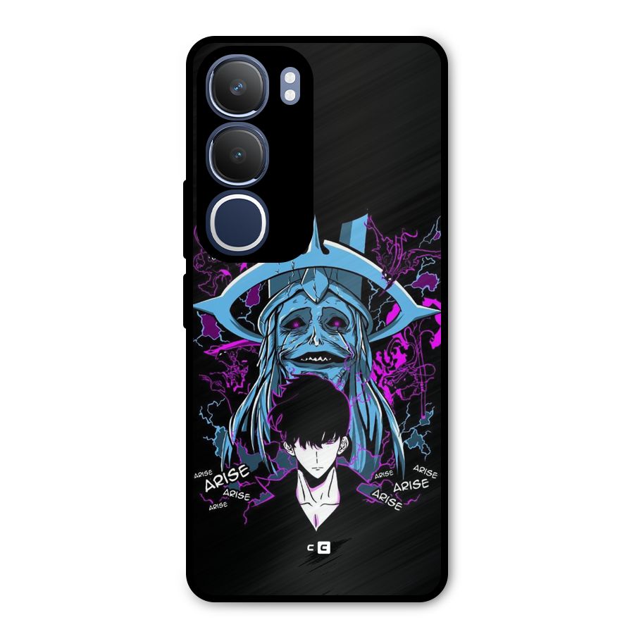 Jinwoo Arise Metal Back Case for Vivo Y29