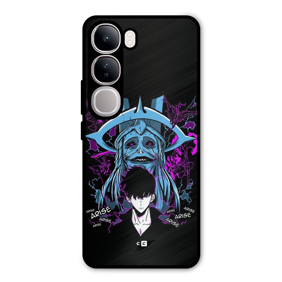 Jinwoo Arise Metal Back Case for Vivo Y300
