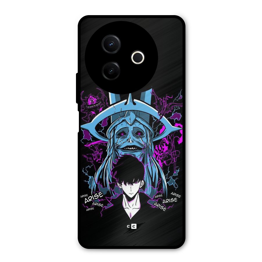 Jinwoo Arise Metal Back Case for Vivo Y39