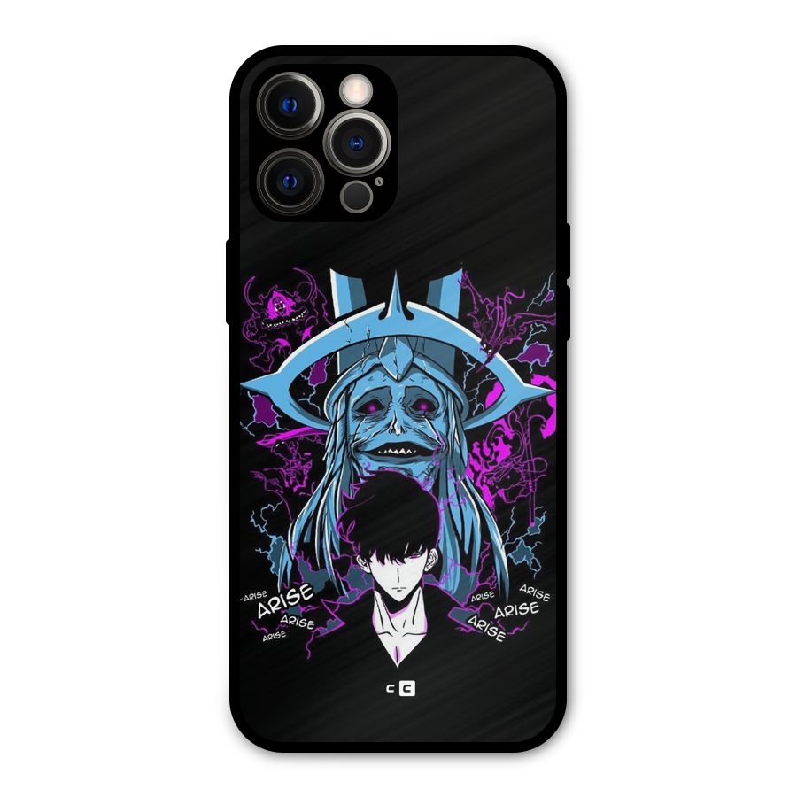 Jinwoo Arise Metal Back Case for iPhone 12 Pro Max