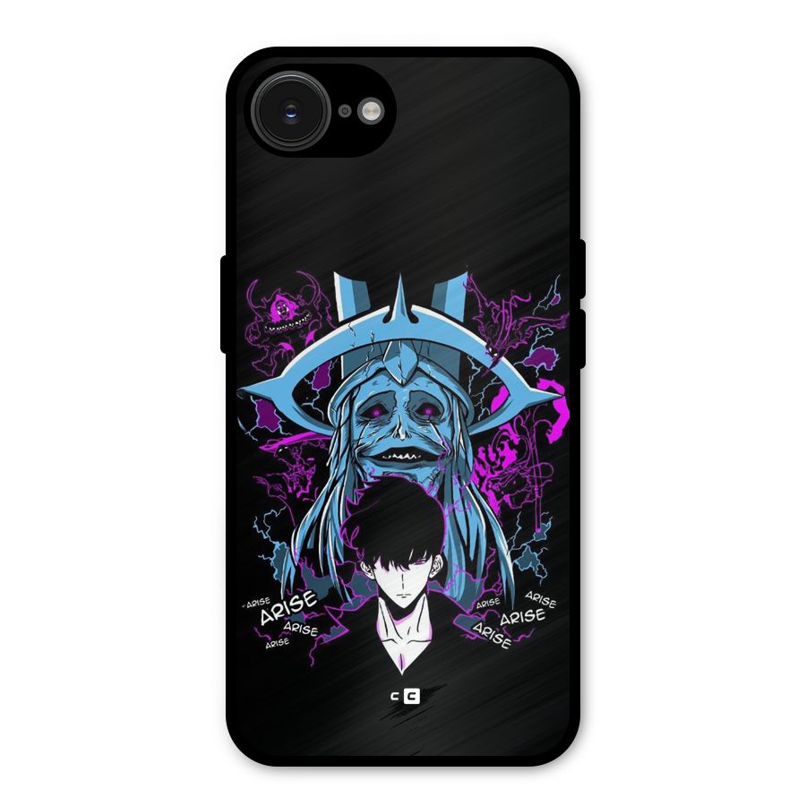 Jinwoo Arise Metal Back Case for iPhone 16e