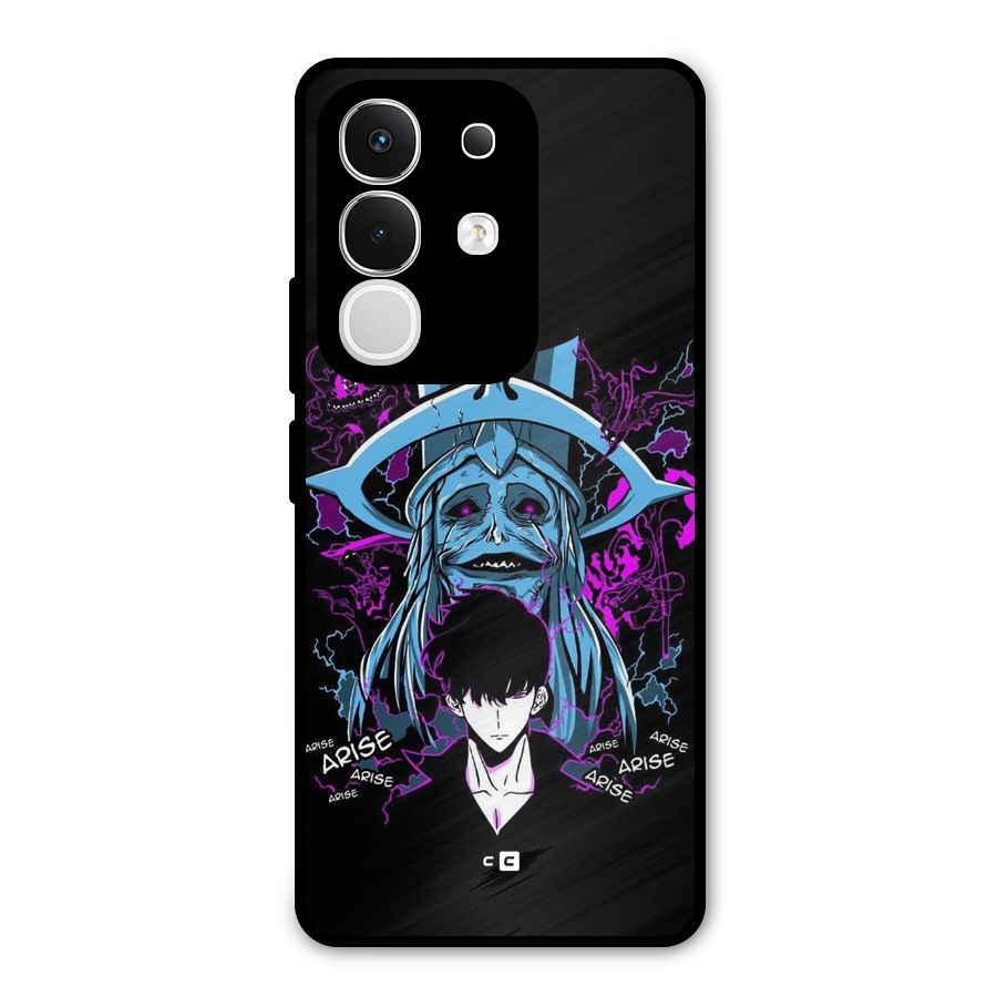 Jinwoo Arise Metal Back Case for iQOO Z10x