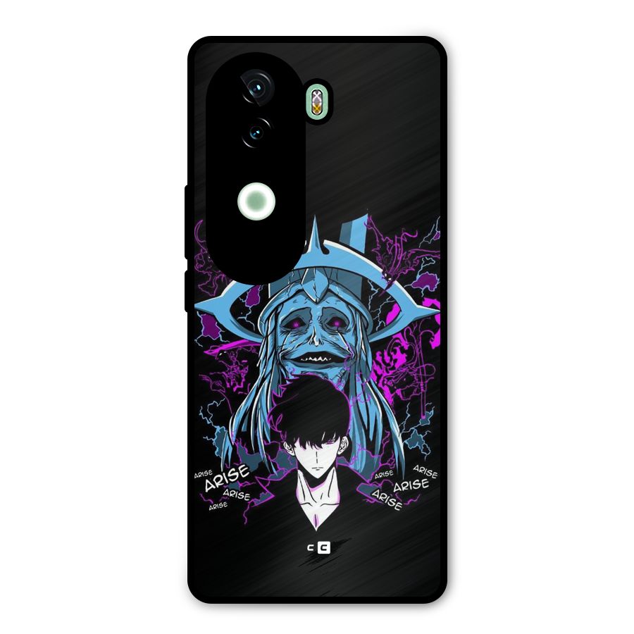 Jinwoo Arise Metal Back Case for iQOO Z9s
