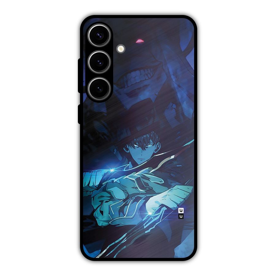 Jinwoo Fighting Mode Metal Back Case for Galaxy S24 Plus