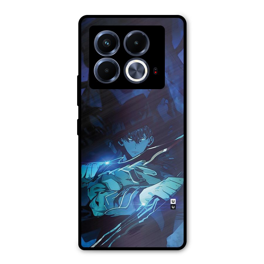 Jinwoo Fighting Mode Metal Back Case for Infinix Note 40 5G