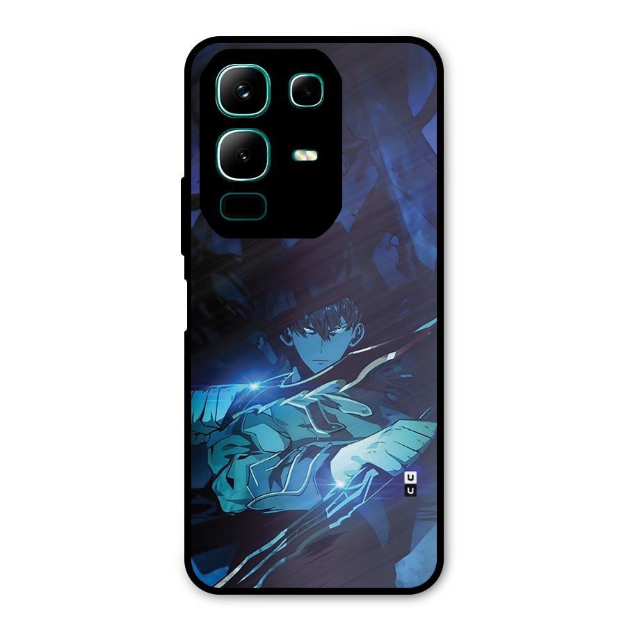 Jinwoo Fighting Mode Metal Back Case for Infinix Note 50x
